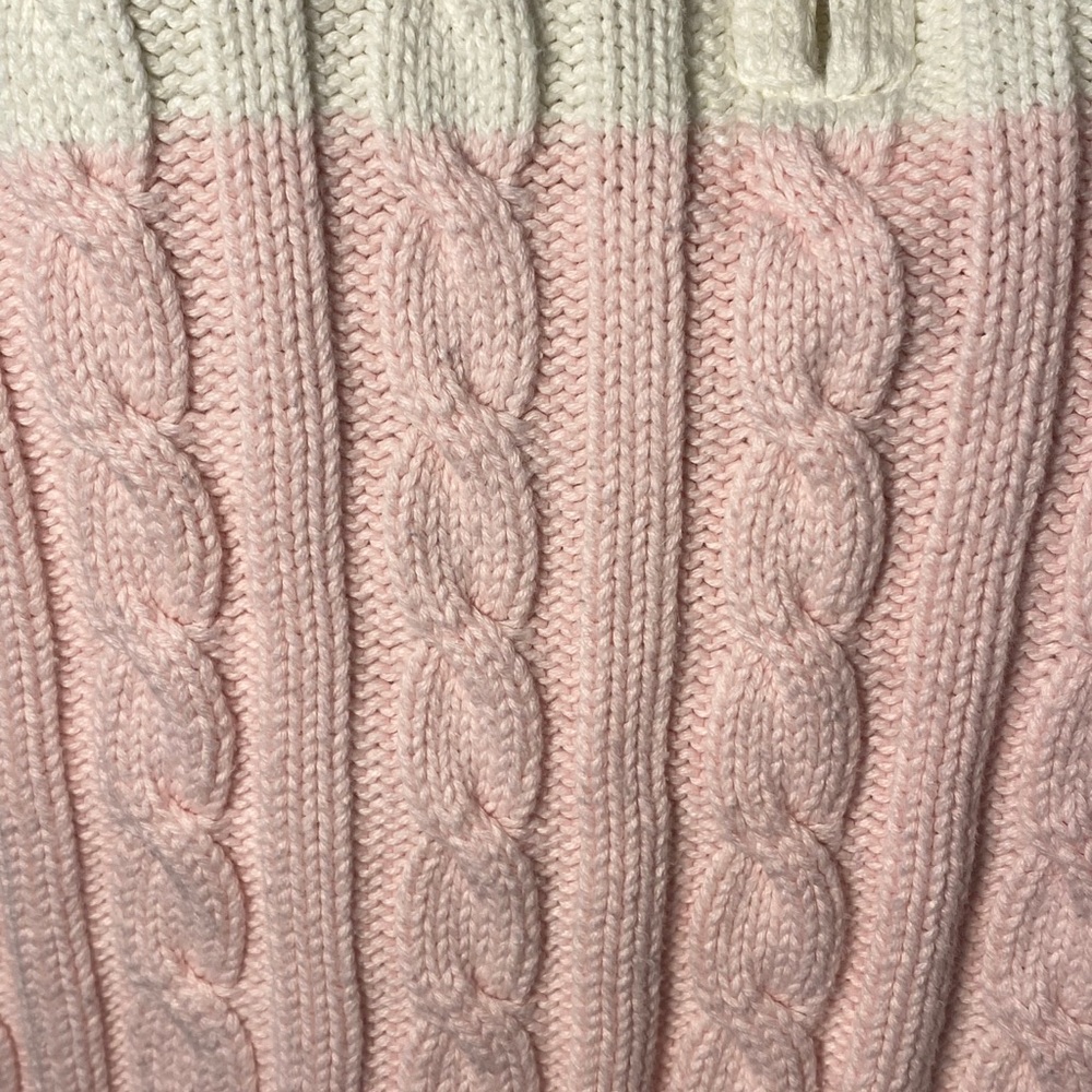 Tommy Hilfiger Vintage 90’s Cable zip neck sweater - Picture 6 of 9